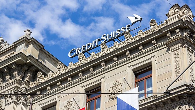 Just two days before Credit Suisse was sold