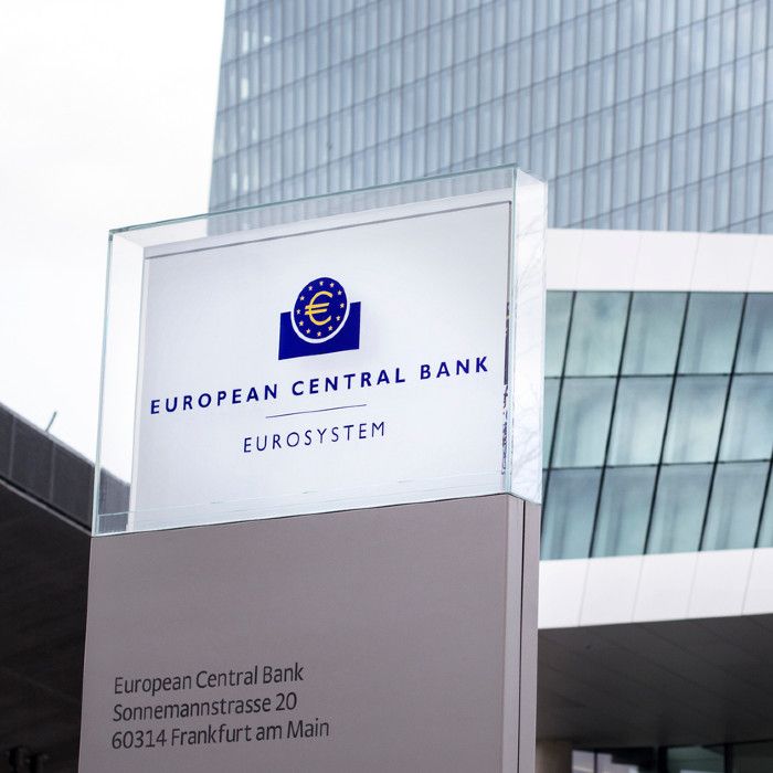 European Central Bank Sign