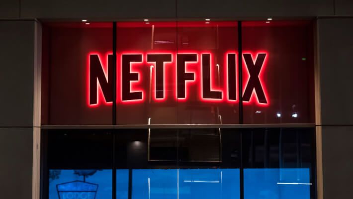 Netflix share price