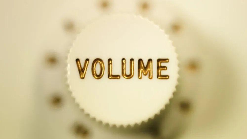 volume knob