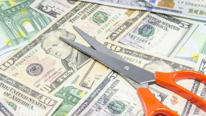 cutting dollar